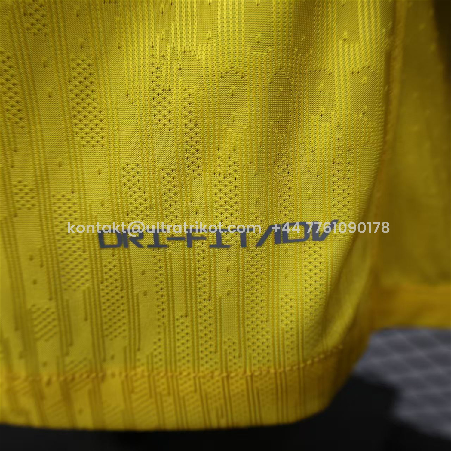 UltraTrikot-Al Ittihad Jeddah United 25-26 Home Yellow New Sponsors Jersey - Player Version