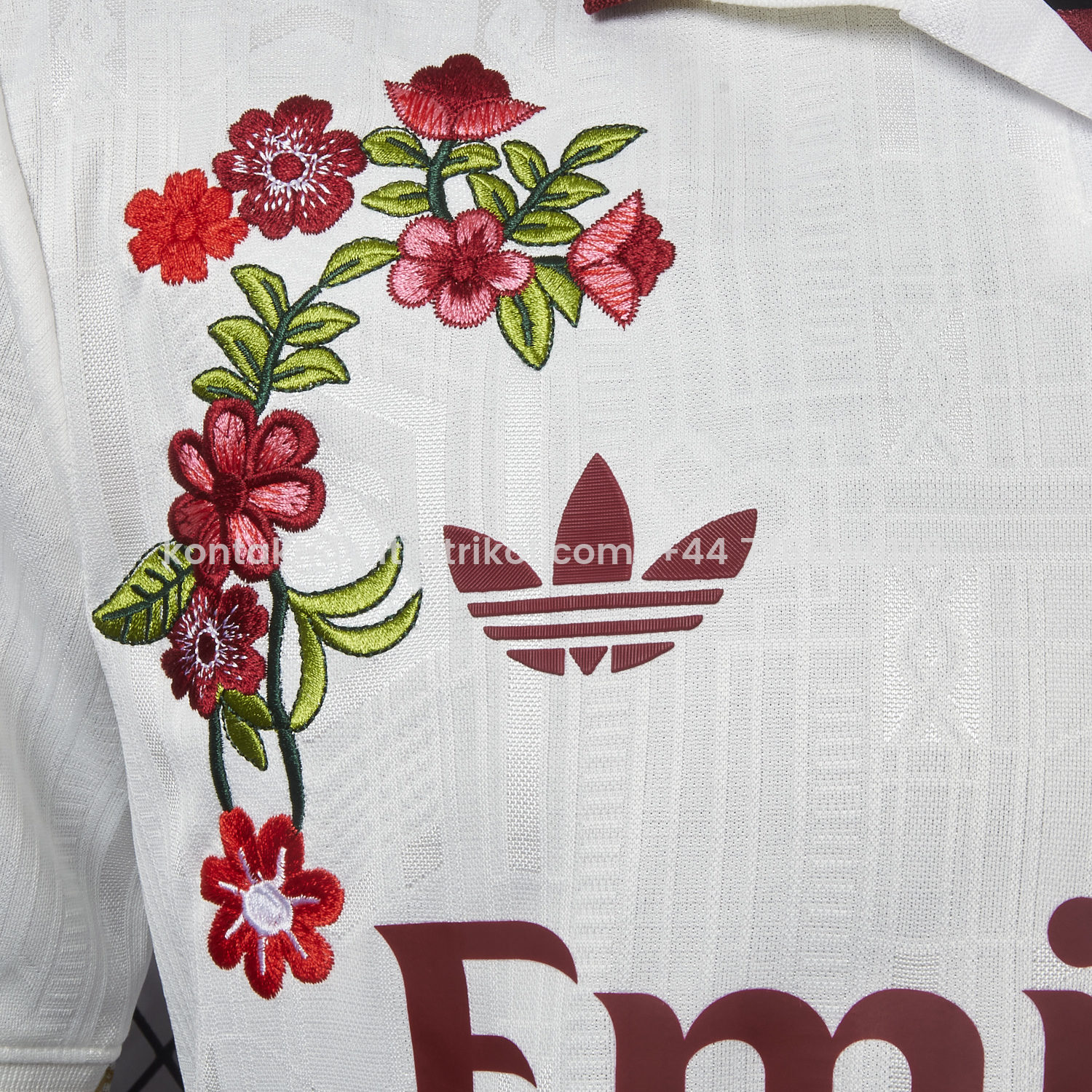 UltraTrikot-【Embroidered Flower Version】Arsenal 25-26 Third White Jersey - Player Version