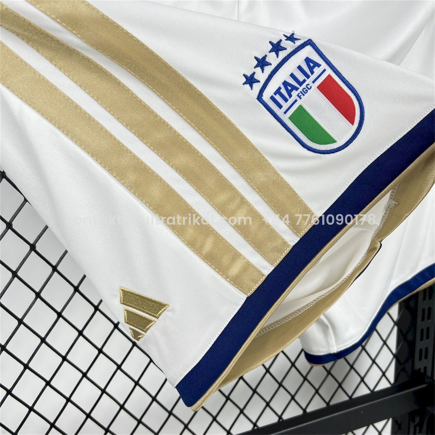 UltraTrikot-Italy 2026 Home White Shorts - Fans Version