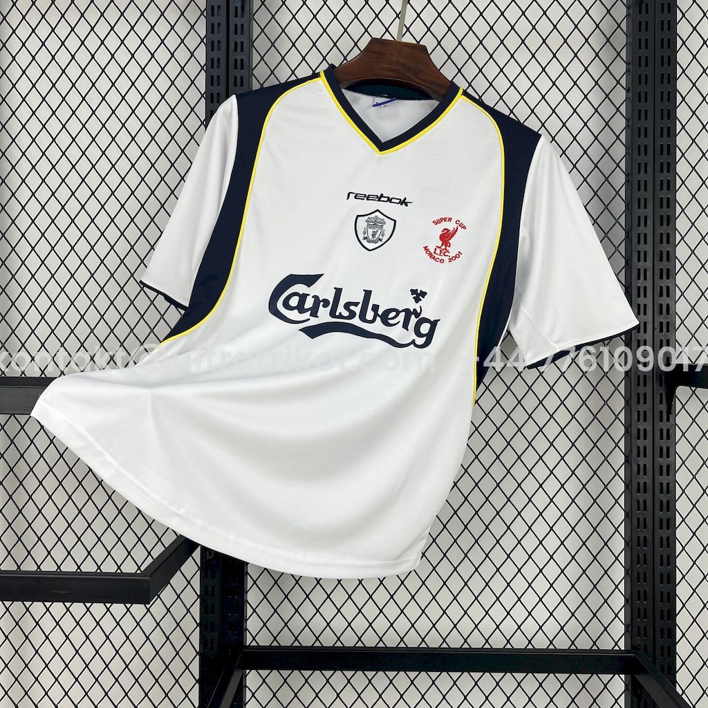UltraTrikot-Retro Liver.pool 2001-02 UEFA Super Cup Away Jersey