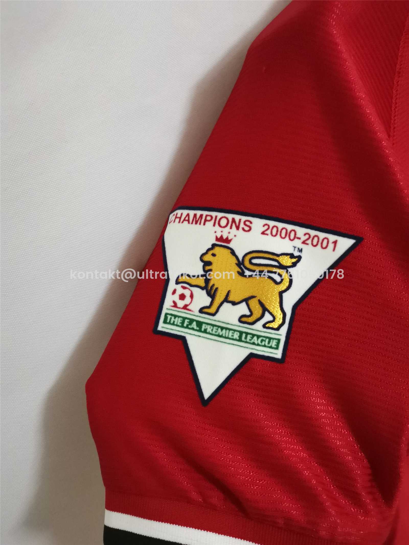 UltraTrikot-Retro Manchester United 00-02 Home Jersey