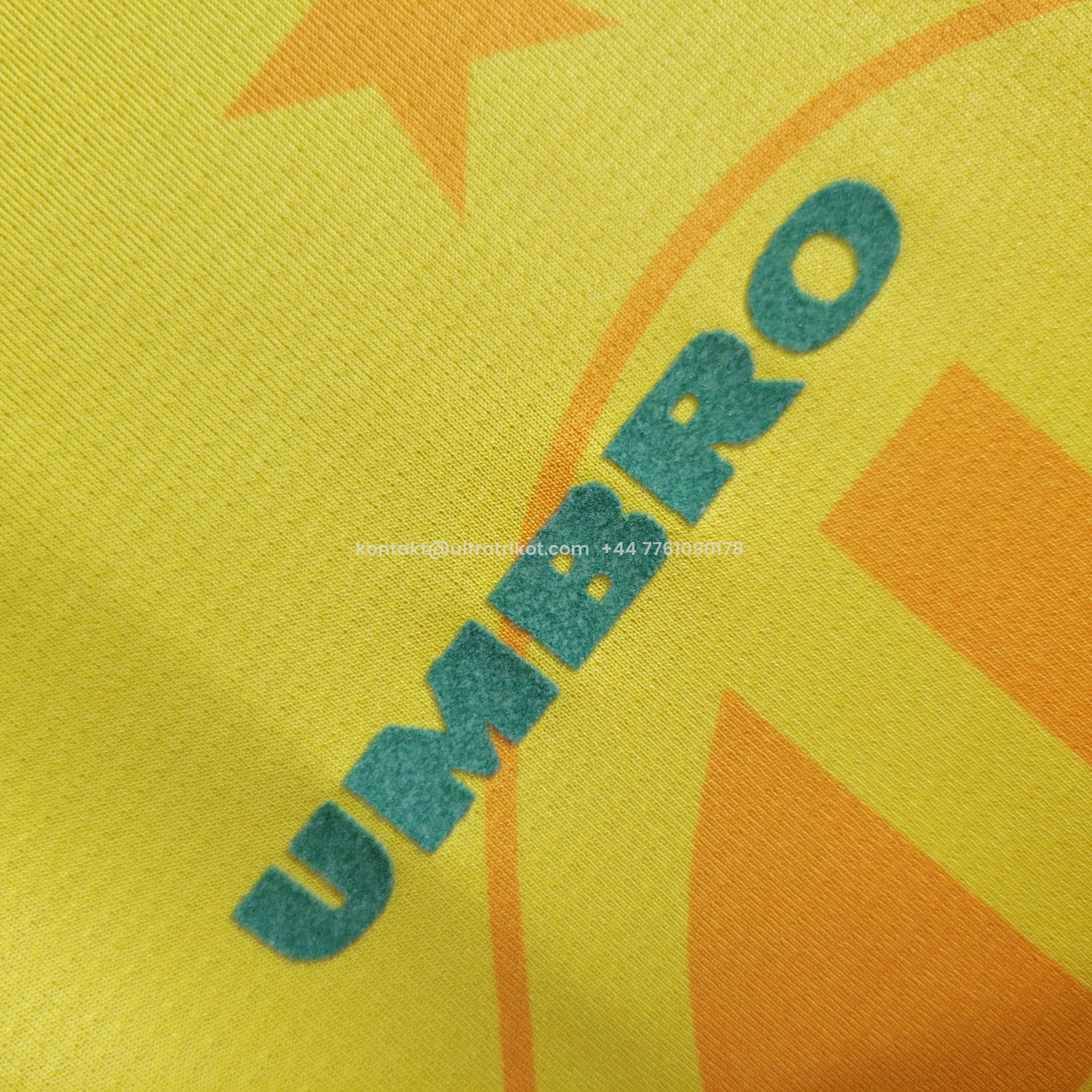UltraTrikot-Retro Brazil 1994 Home Stadium Jersey