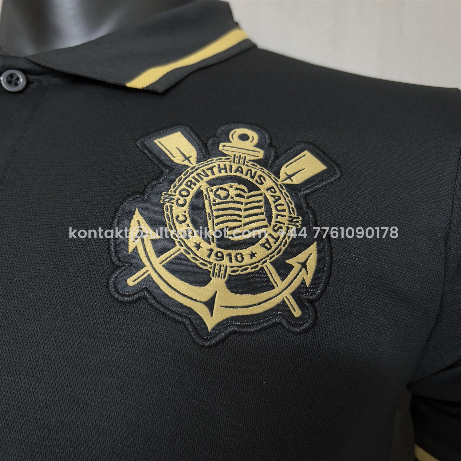 UltraTrikot-Corinthians 25-26 Black Gold Special Jersey - Player Version