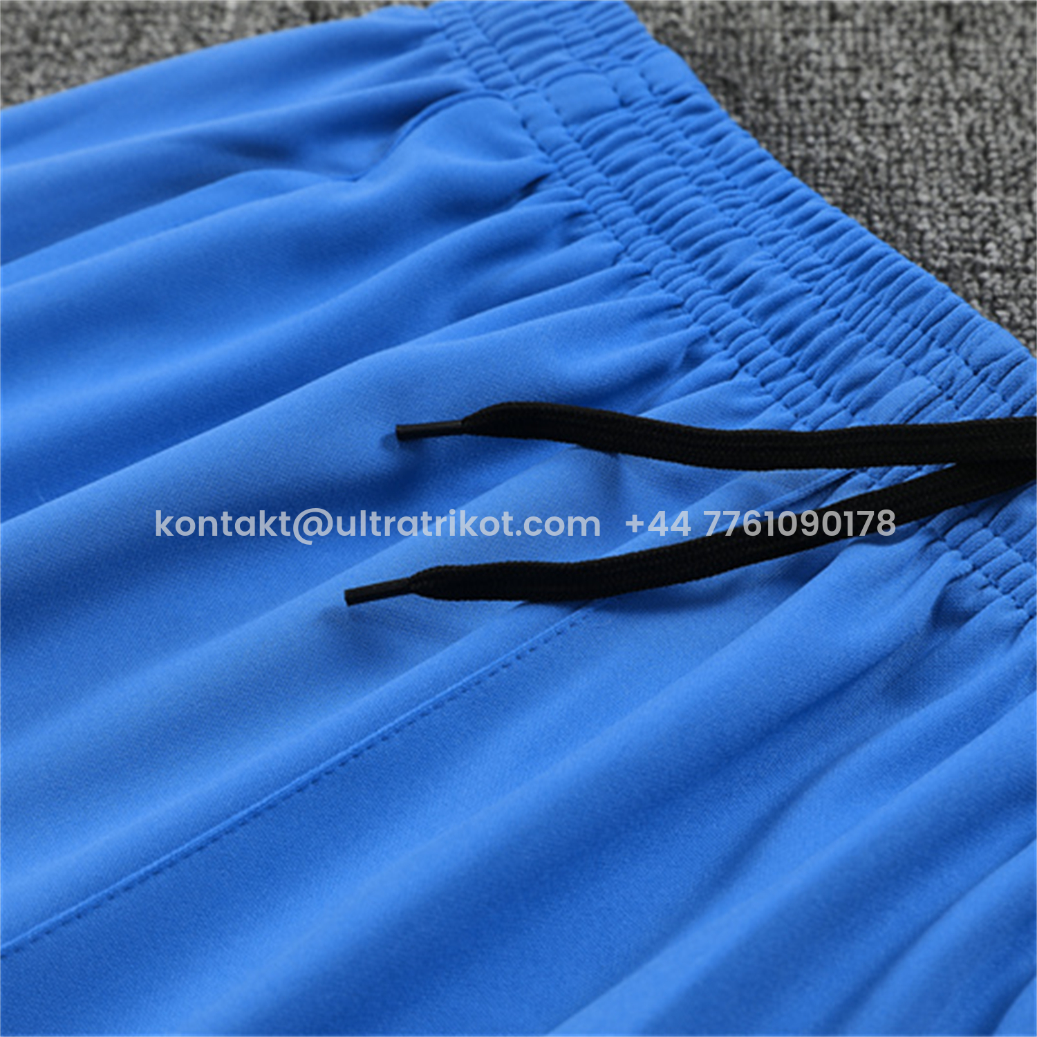 UltraTrikot-Real Madrid 25-26 Long Sleeve Training Set - White Top & Blue Pants