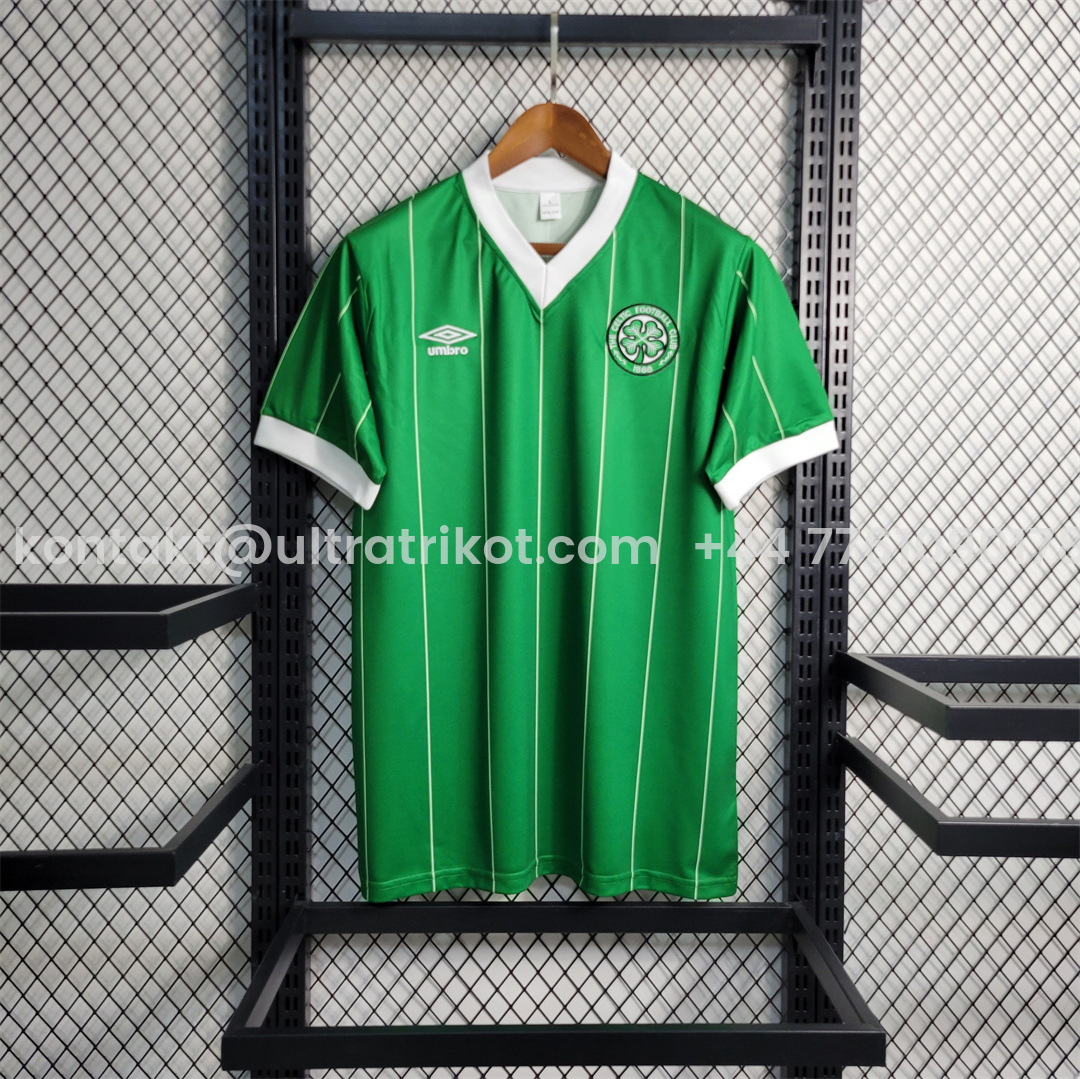 UltraTrikot-Retro Celtic 1984-86 Home Stadium Jersey