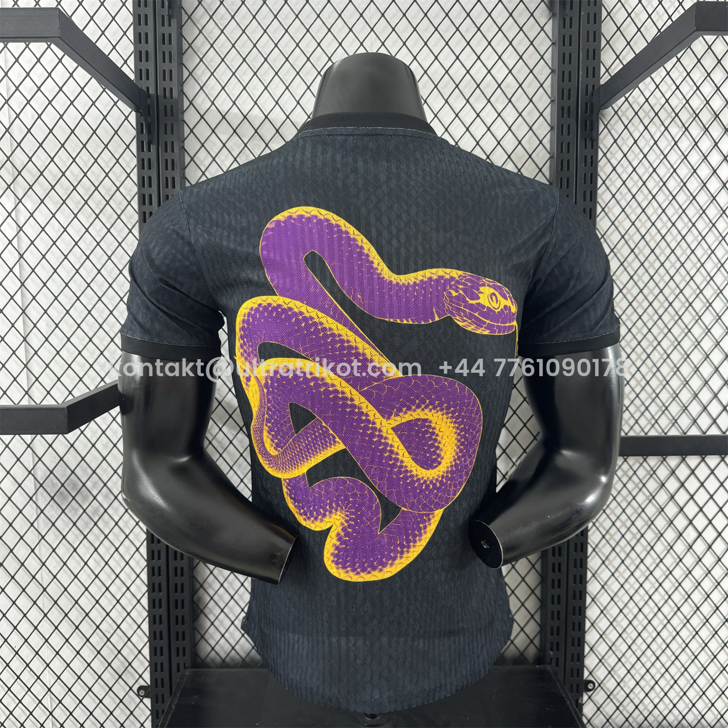UltraTrikot-Barcelona 25-26 Purple Mamba Snake Black Special Jersey - Player Version