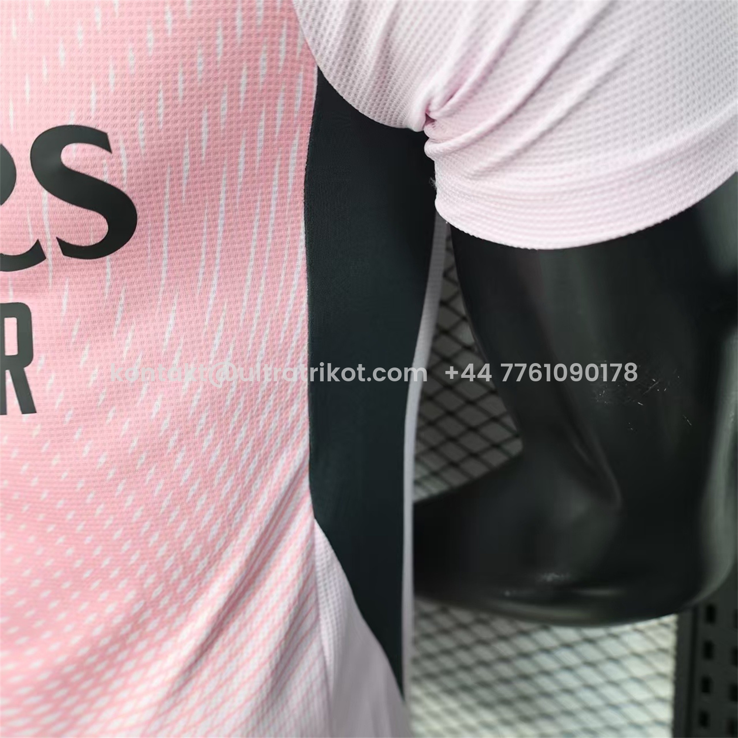 UltraTrikot-Arsenal 25-26 Pre-Match Training Pink Jersey - Player Version