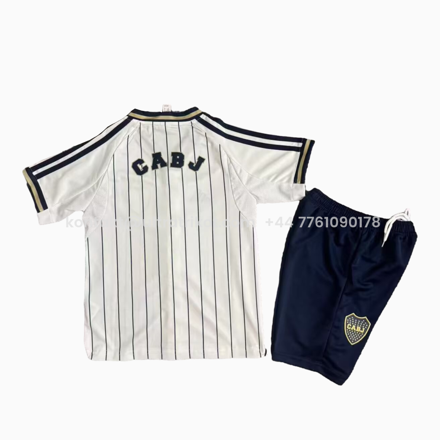 UltraTrikot-Boca Juniors 25-26 White Baseball Kids Kit