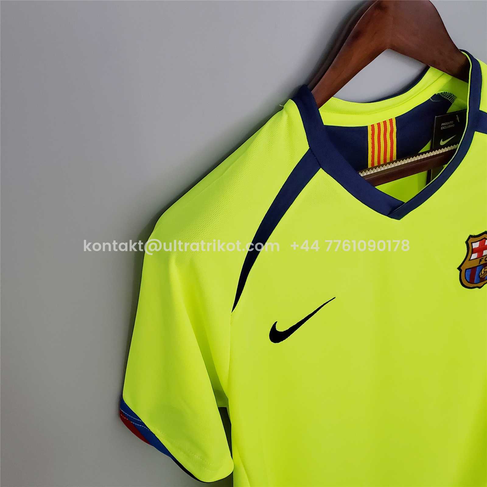 UltraTrikot-Retro Barcelona 05-06 Away Jersey