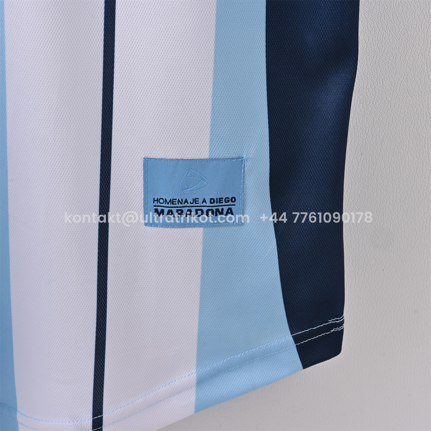 UltraTrikot-Retro Argentina 2001 Maradona Retirement Commemorative Edition Jersey with Maradona #10