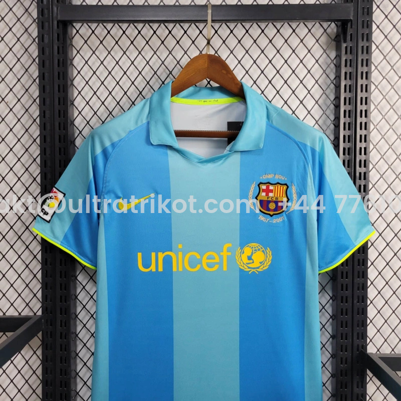 UltraTrikot-Retro Barcelona 07-08 Away Stadium Jersey