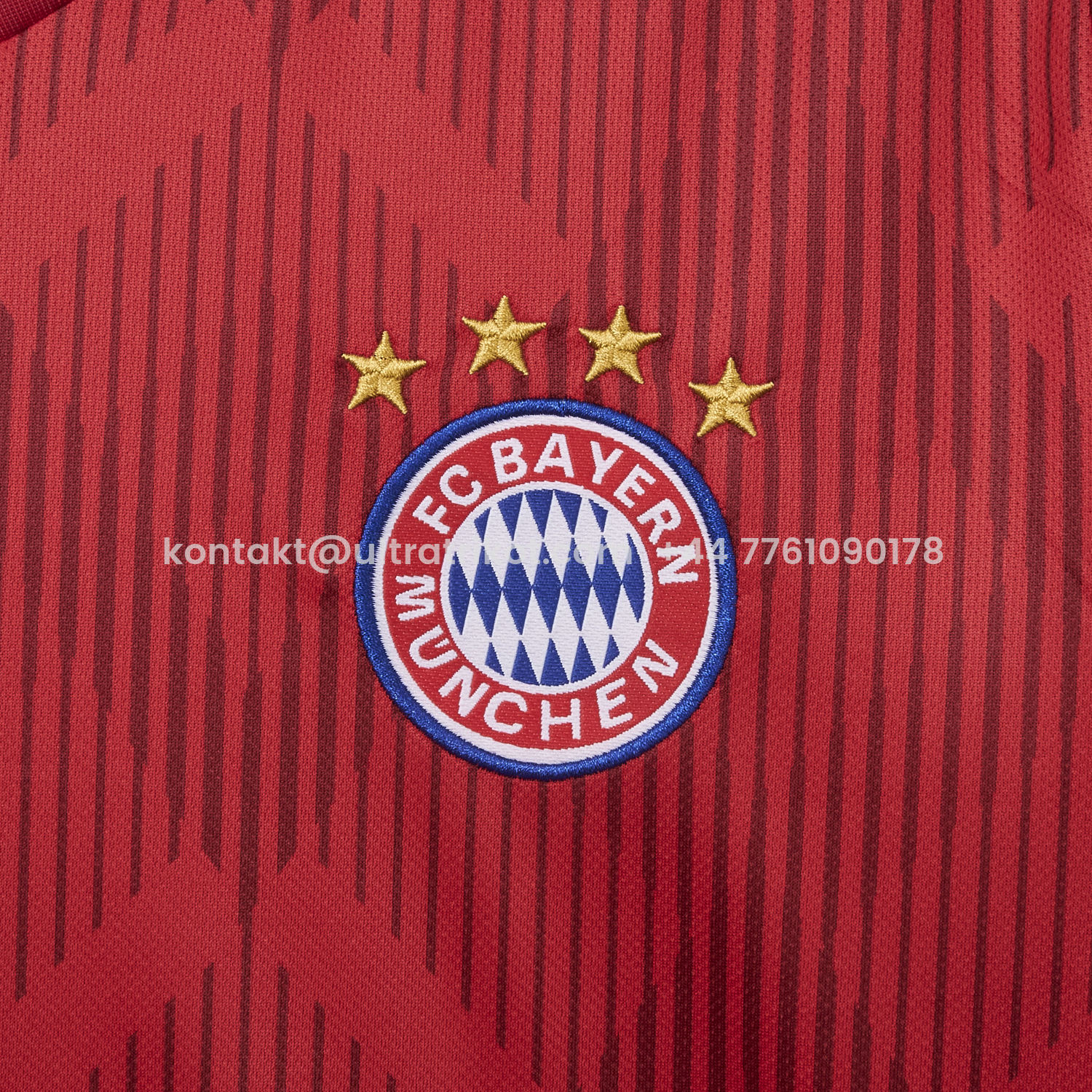 UltraTrikot-Retro Bayern Munich 2018-19 Home Men's Adult Jersey Set - Fans Version
