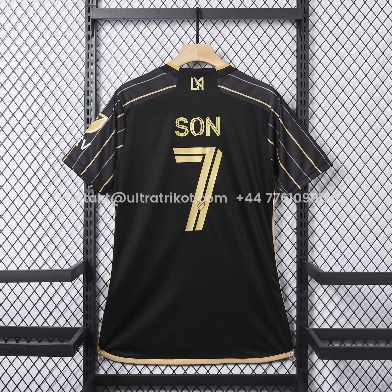 UltraTrikot-Los Angeles FC 25-26 Home Black Jersey - Fans Version