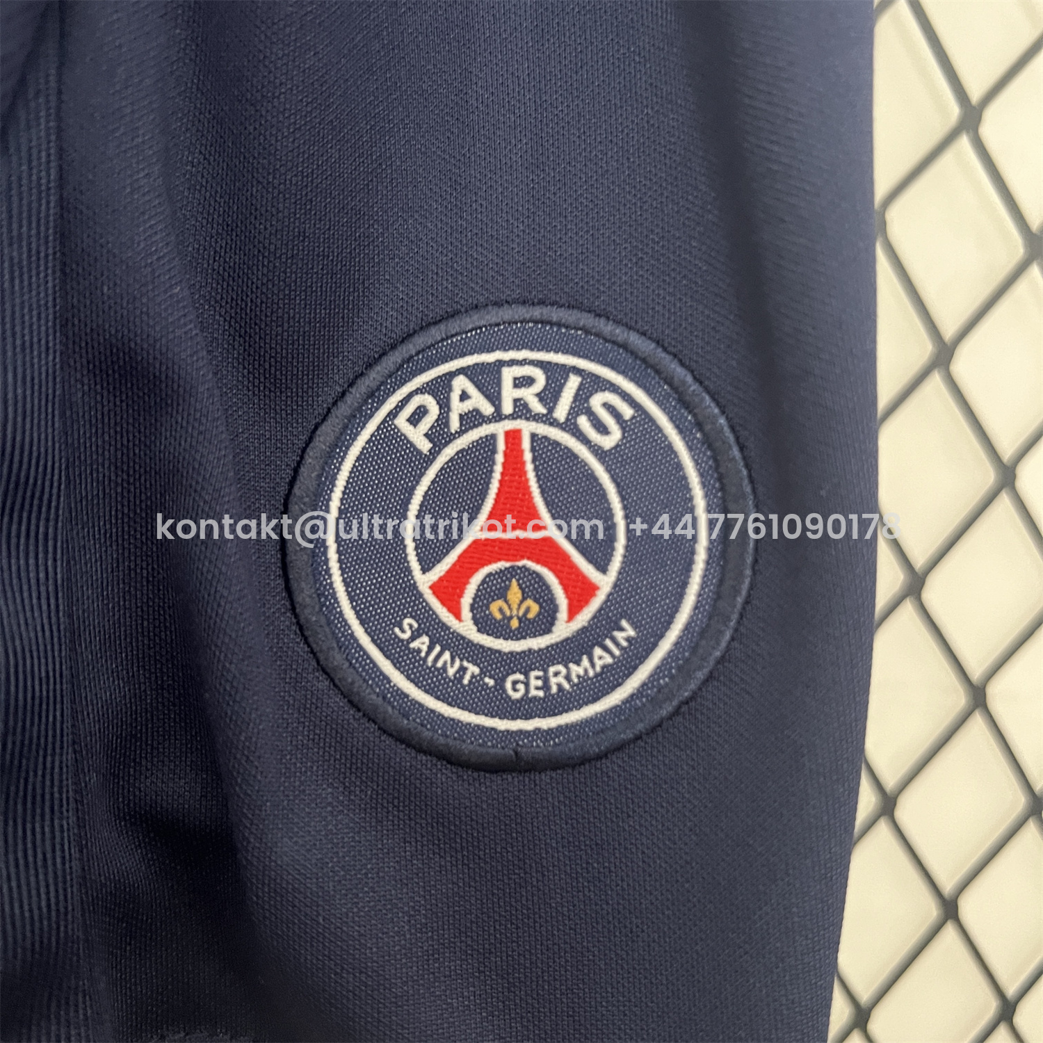 UltraTrikot-Paris Saint-Germain PSG 24-25 Champions League Final Home Kids Kit