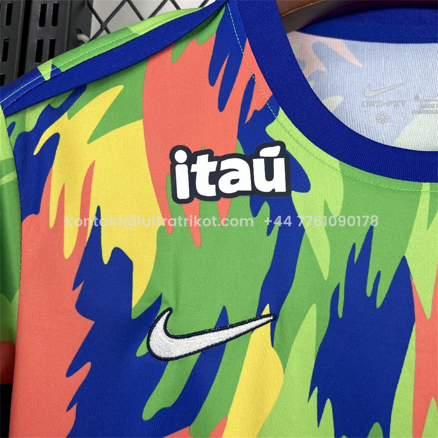 UltraTrikot-Brazil 25-26 Green Training Jersey - Fans Version