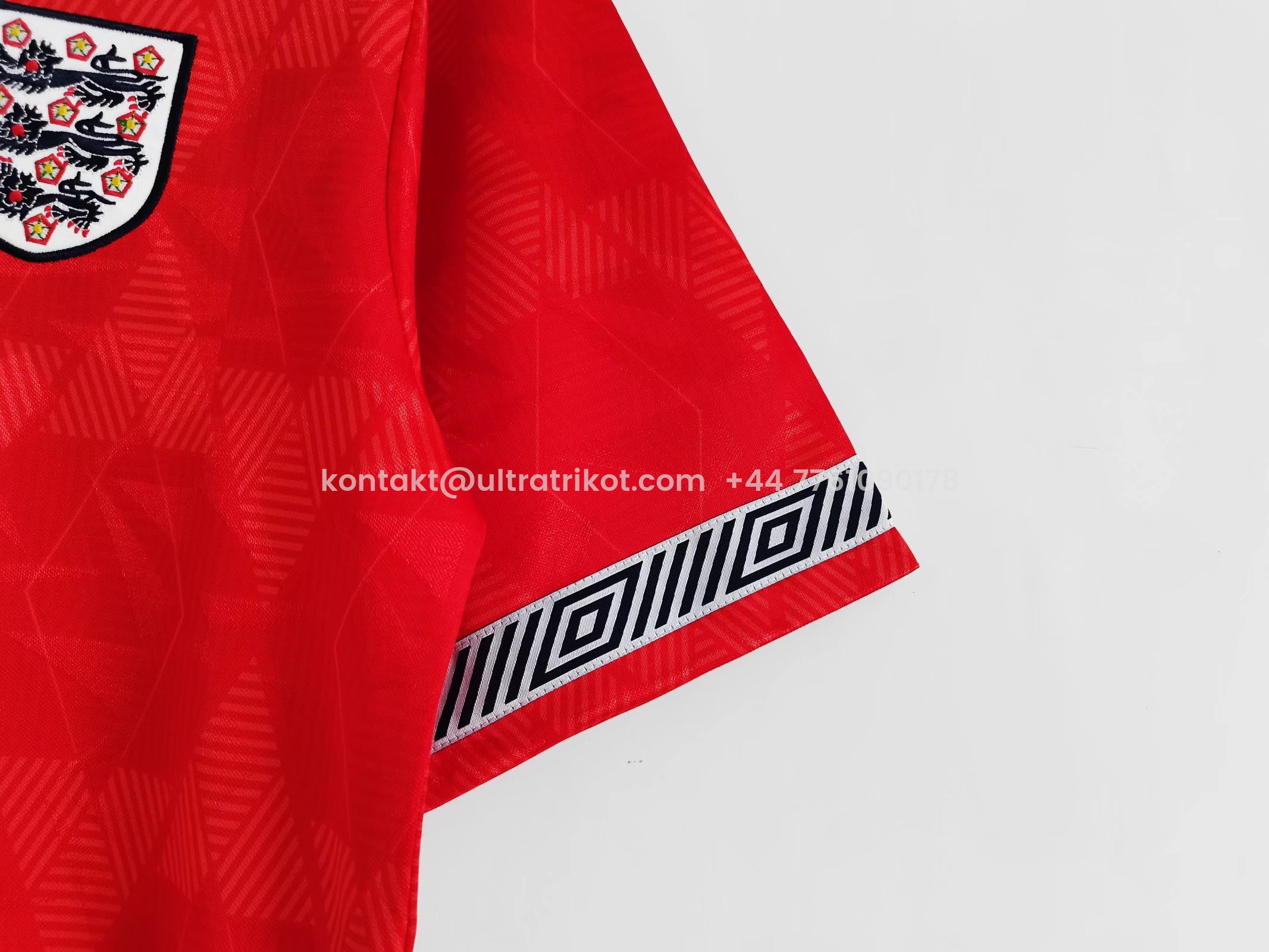 UltraTrikot-Retro England 1990 Away Stadium Jersey