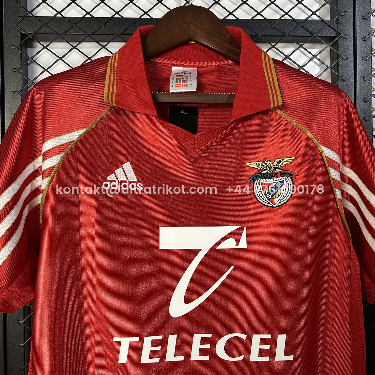 UltraTrikot-Retro Benfica 1998-99 Home Jersey