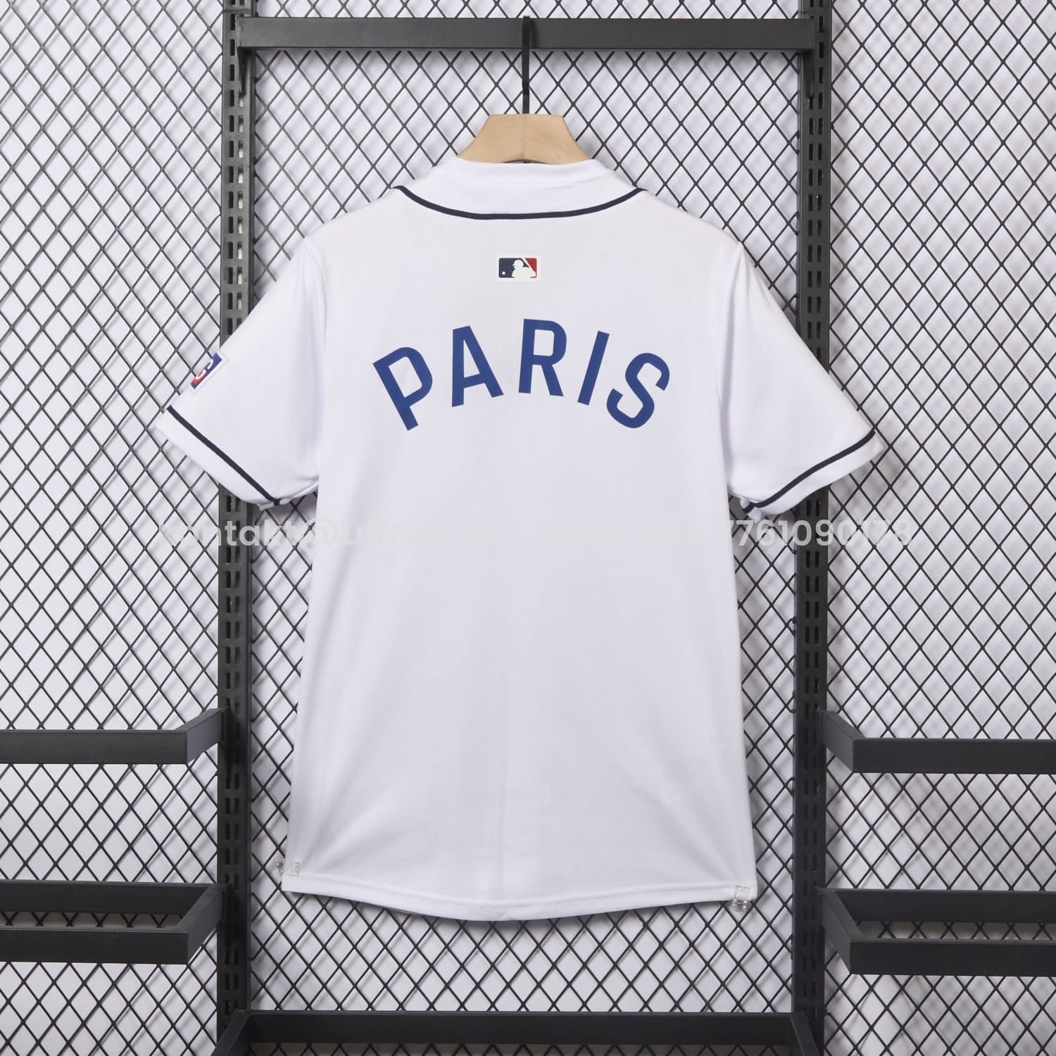 UltraTrikot-Paris Saint-Germain PSG 25-26 White Limited Baseball Jersey