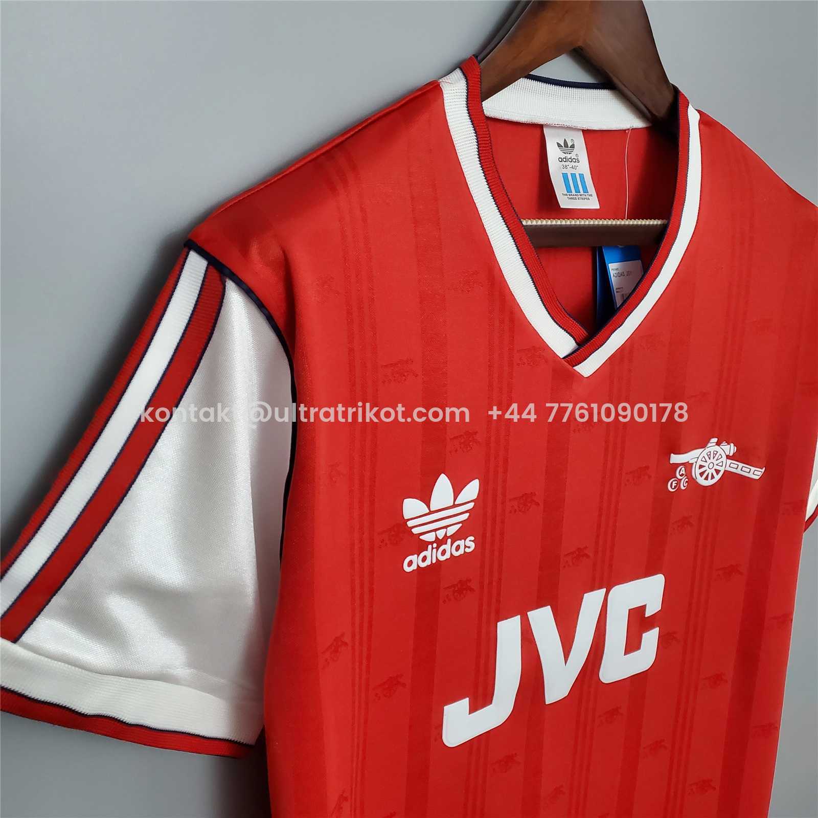 UltraTrikot-Retro Arsenal 86-88 Home Stadium Jersey