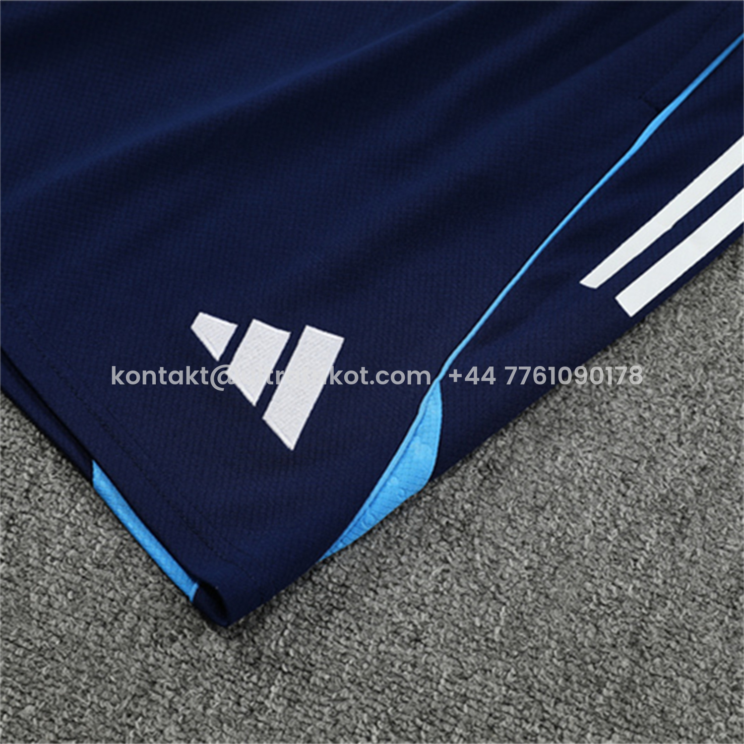 UltraTrikot-Real Madrid 25-26 Short-Sleeve Training Set - Royal Blue Top & Royal Blue Shorts