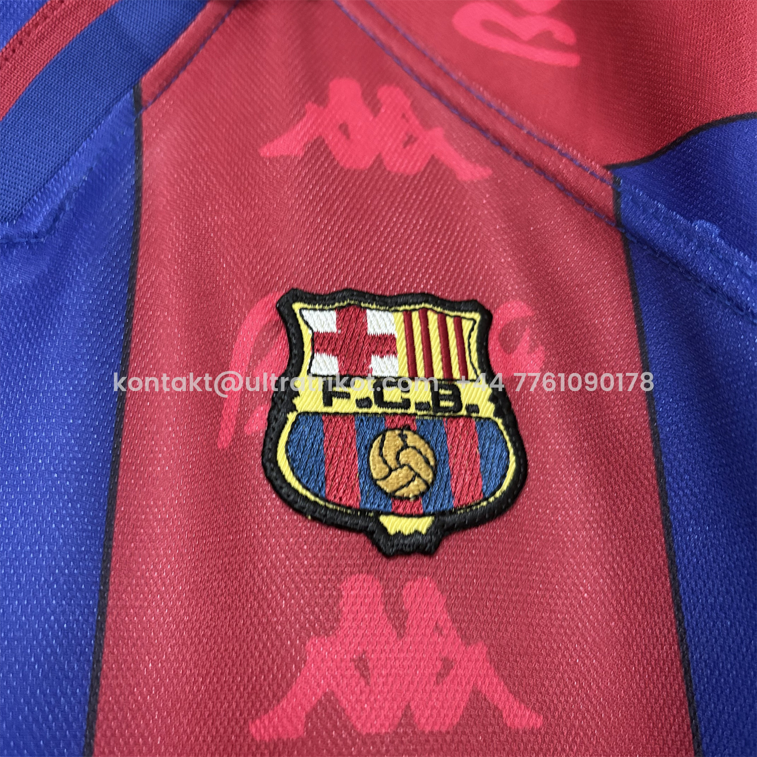 UltraTrikot-Retro Barcelona 1995-97 Home Jersey