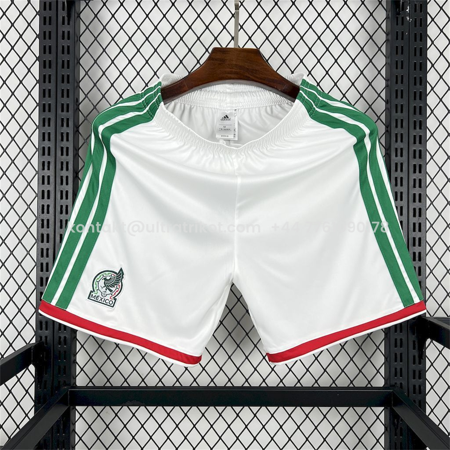 UltraTrikot-Mexico 2026 Home White Shorts - Fans Version