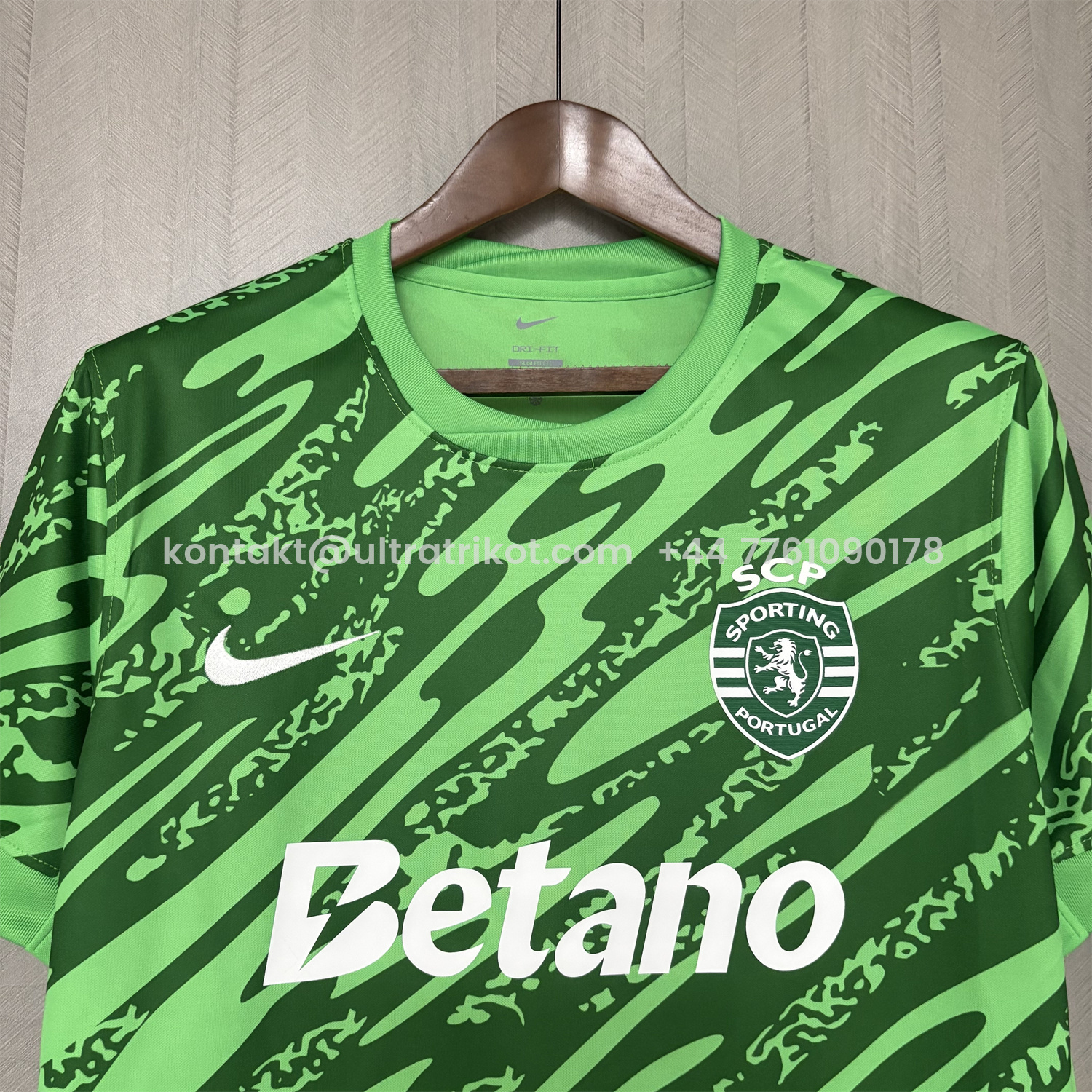 UltraTrikot-Sporting CP 25-26 Green Goalkeeper Jersey - Fans Version