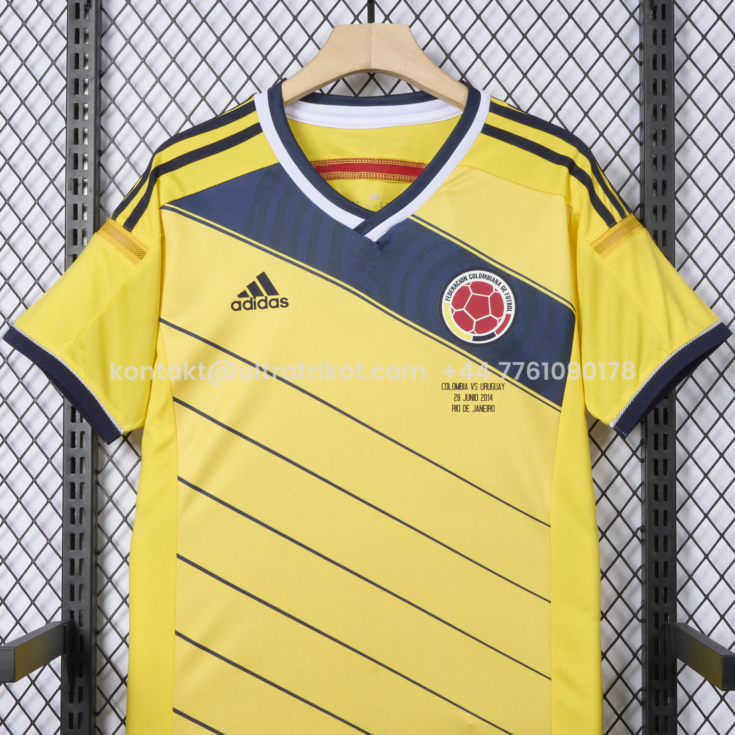 UltraTrikot-Retro Colombia 2014 Home Jersey