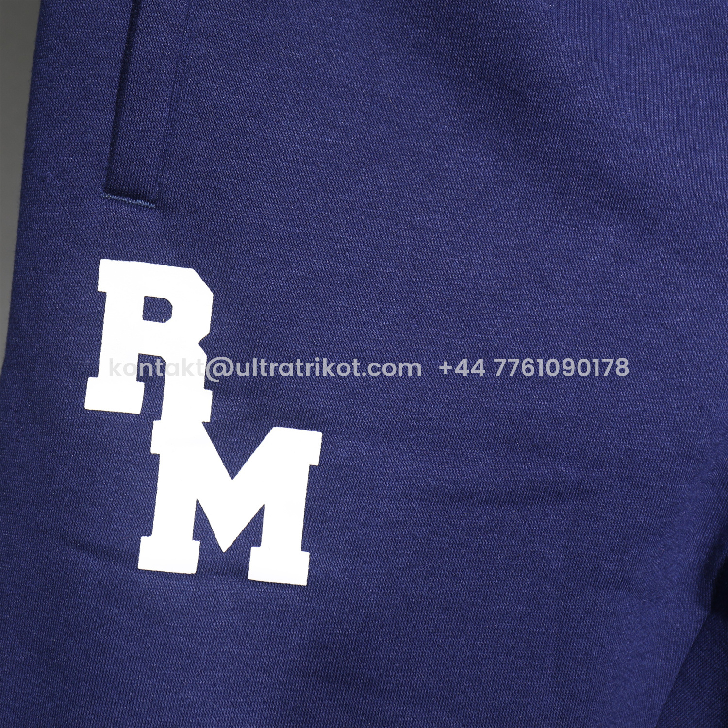 UltraTrikot-Real Madrid 25-26 Pure Color 1902 Training Set - Dark Blue Top and Dark Blue Pants