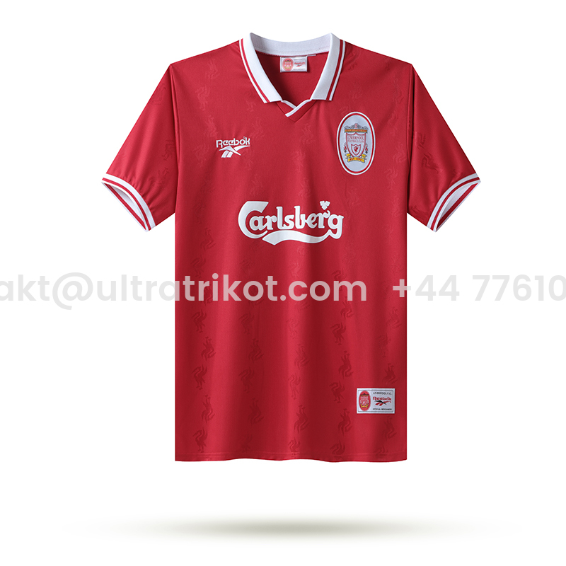 UltraTrikot-Retro Liver.pool 1996-98 Home Stadium Jersey