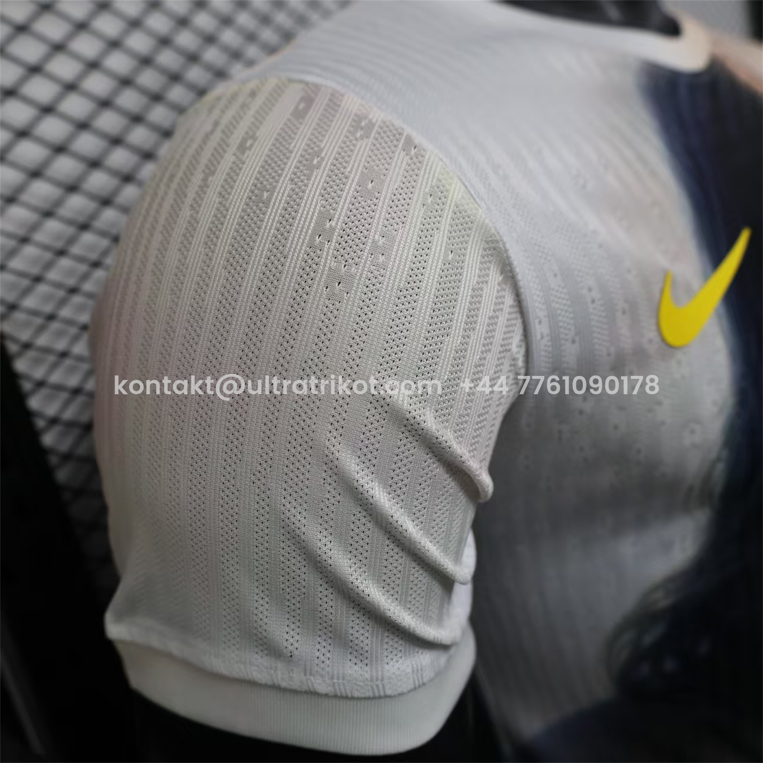 UltraTrikot-Brazil 25-26 Jesus Praying Special White Jersey - Player Version