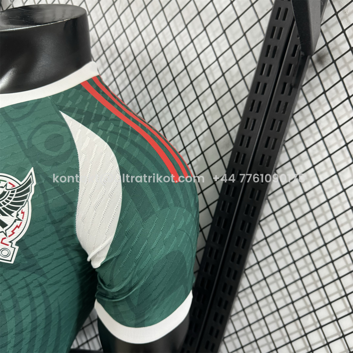 UltraTrikot-Mexico 25-26 Green Human Face Shaped Pattern Special Jersey - Player Version