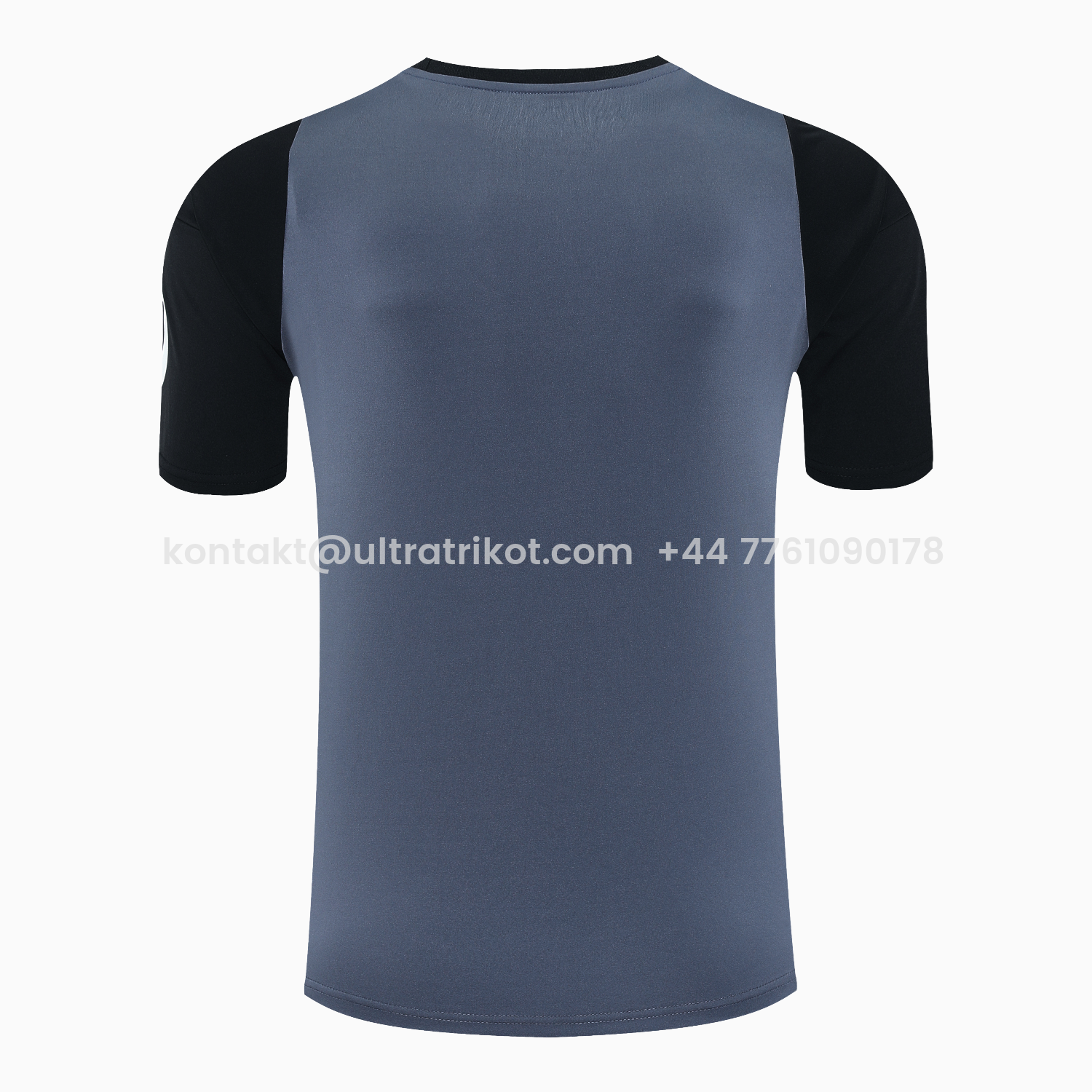 UltraTrikot-Real Madrid 25-26 Short-Sleeve Training Set - Deep Gray Top & Gray Shorts