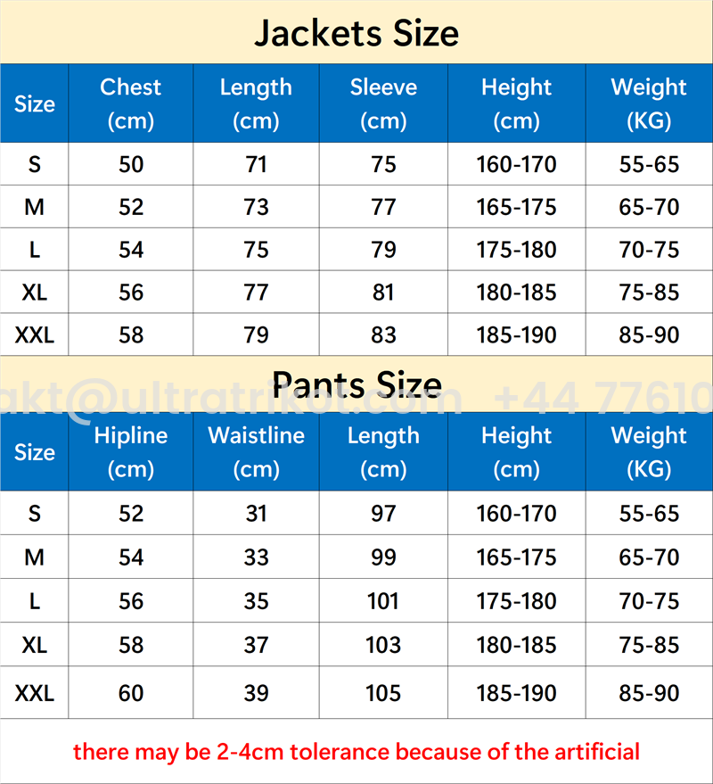 UltraTrikot-Marseille 25-26 Jacket Training Tracksuit - Blue Jackets & Blue Pants