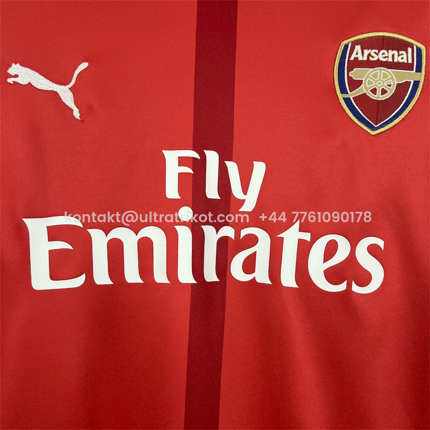 UltraTrikot-Retro Arsenal 2016-17 Home Jersey