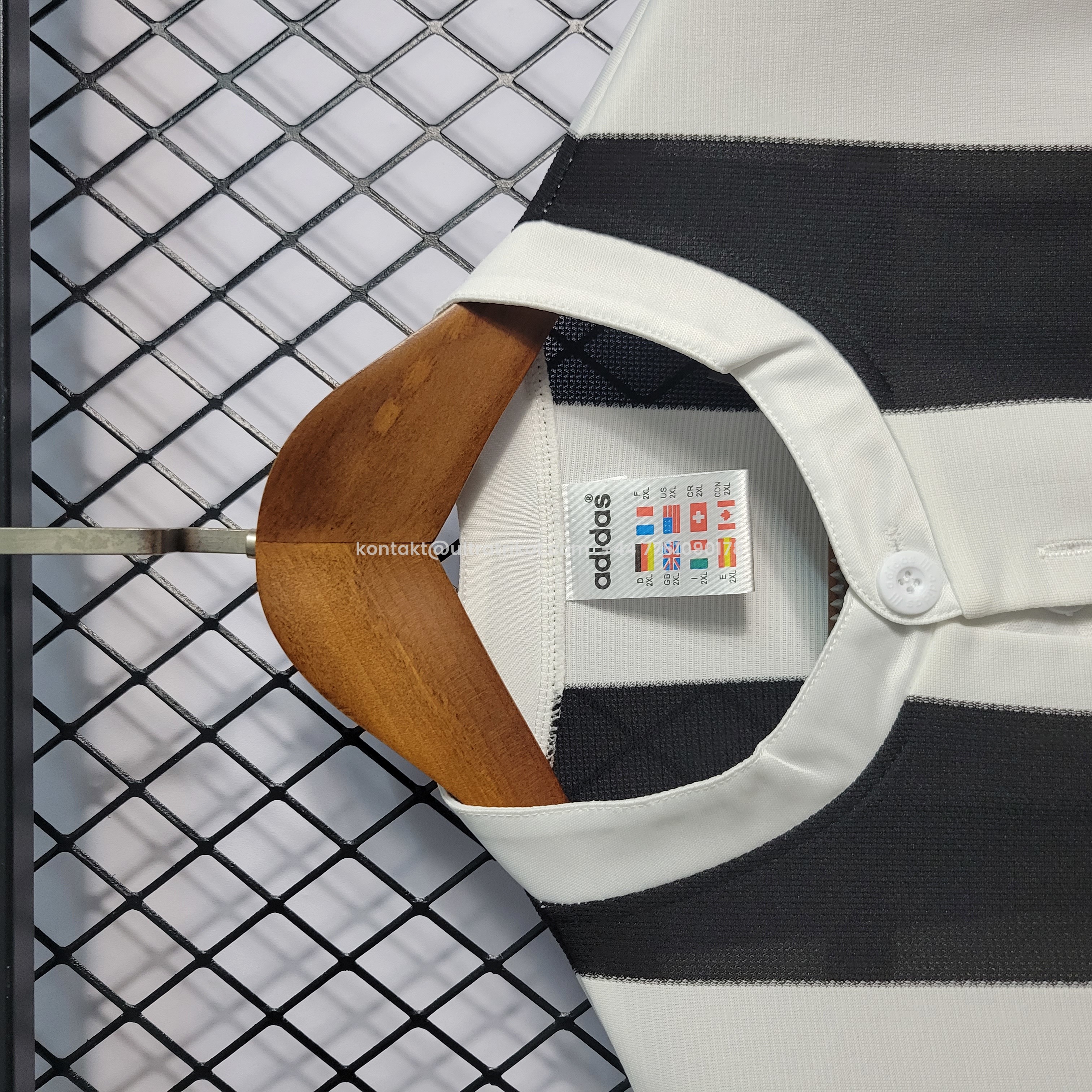 UltraTrikot-Retro Newcastle United 1995-97 Home Long Sleeve Jersey