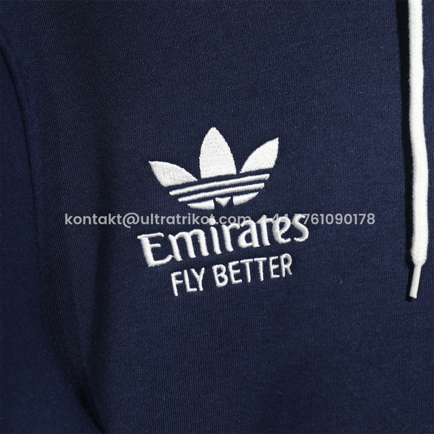 UltraTrikot-Arsenal 25-26 Pure Color Training Set - Dark Blue Top and Dark Blue Pants