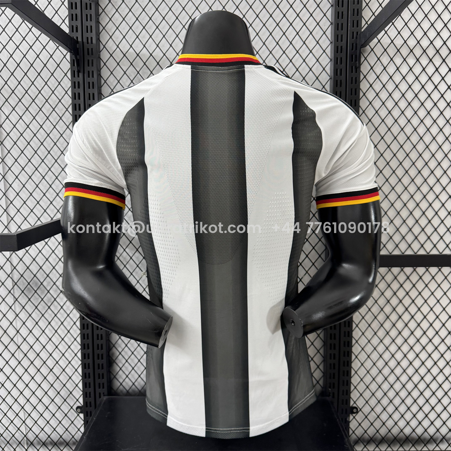 UltraTrikot-Germany 2026 Black And White Special Jersey - Player Version