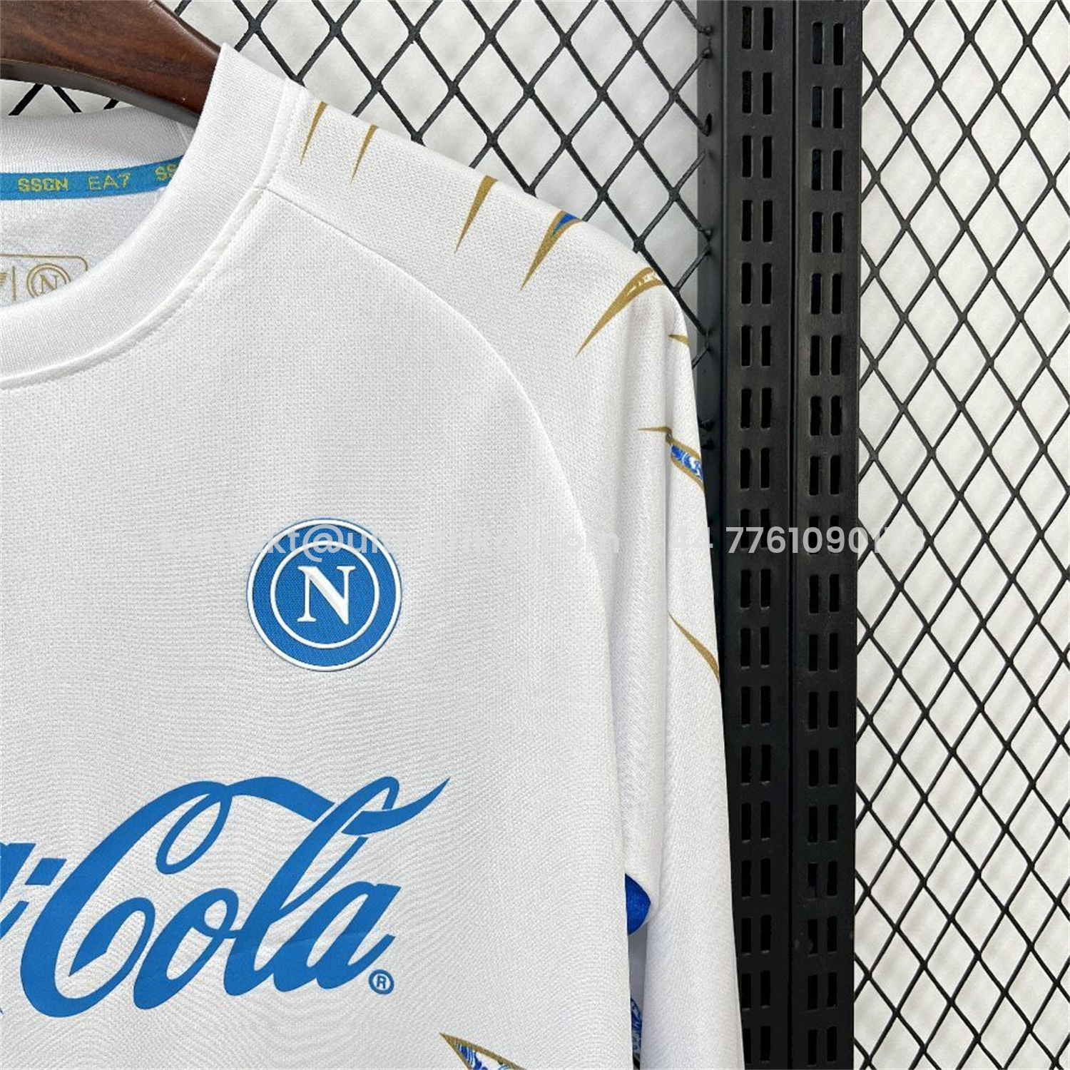 UltraTrikot-Napoli 25-26 CocaCola White Special Jersey - Fans Version