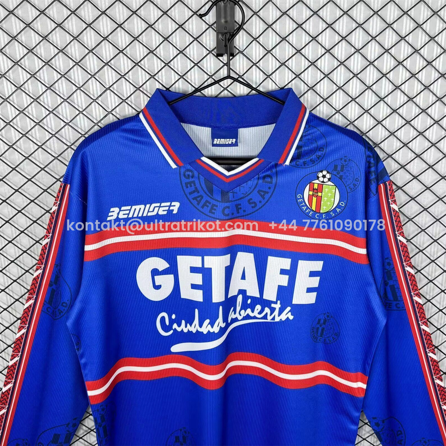 UltraTrikot-Retro Getafe 1998-99 Home Long Sleeves Jersey