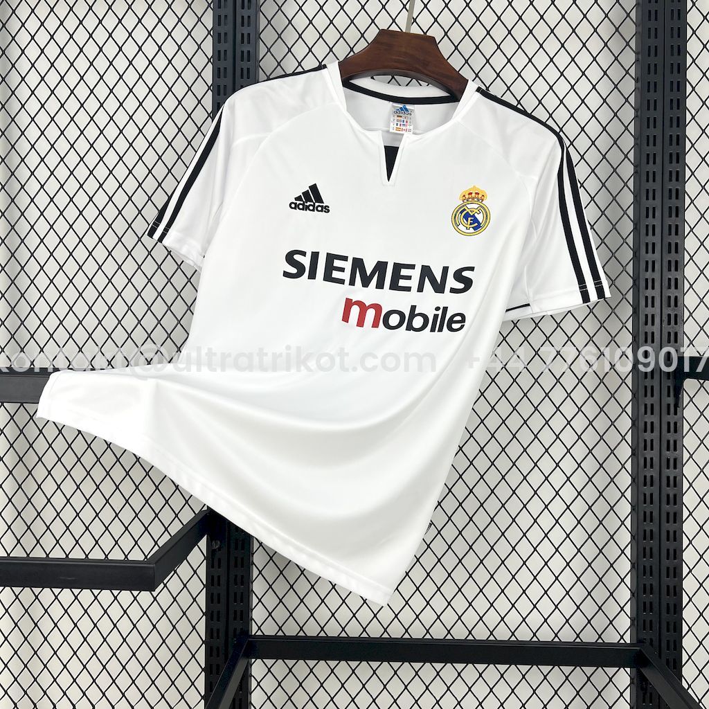 UltraTrikot-Retro Real Madrid 2003-04 Home Jersey