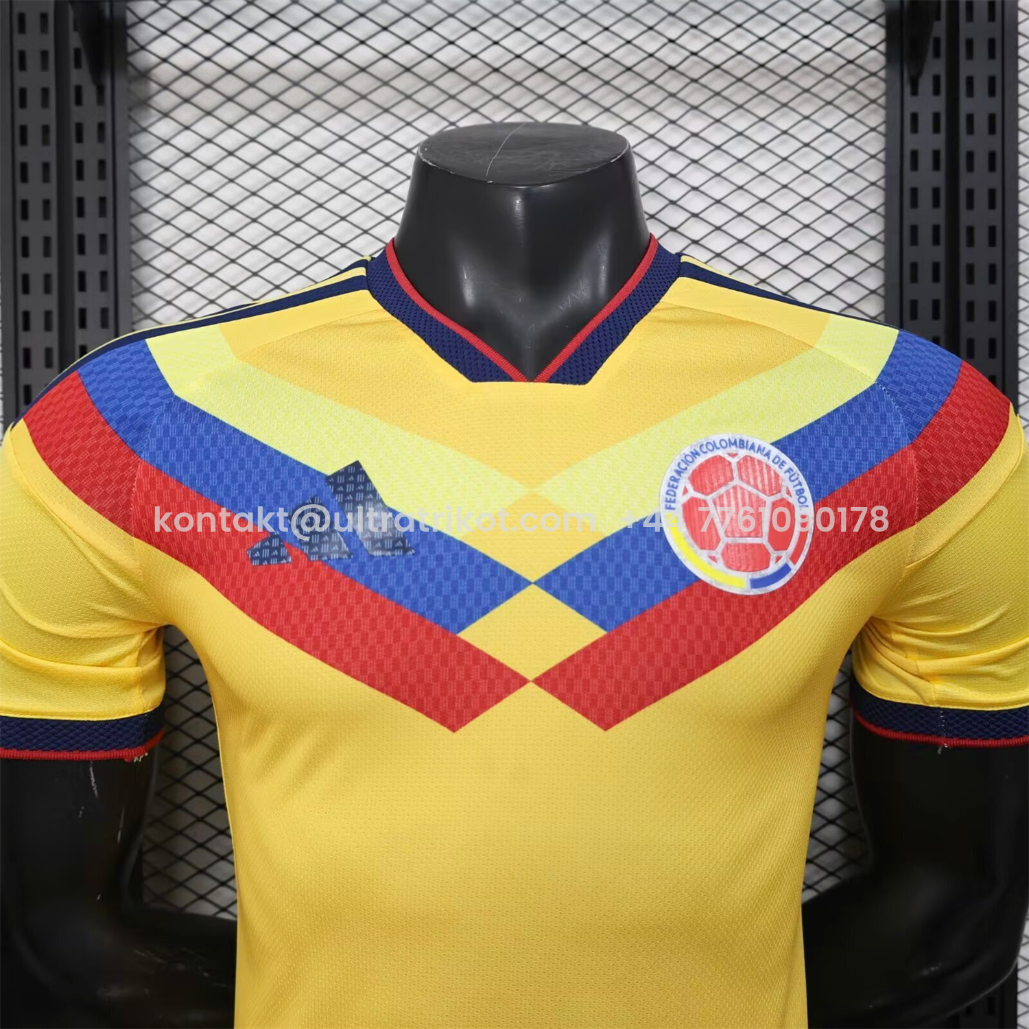UltraTrikot-Colombia 2026 Shoulder Stripes Special Jersey - Player Version
