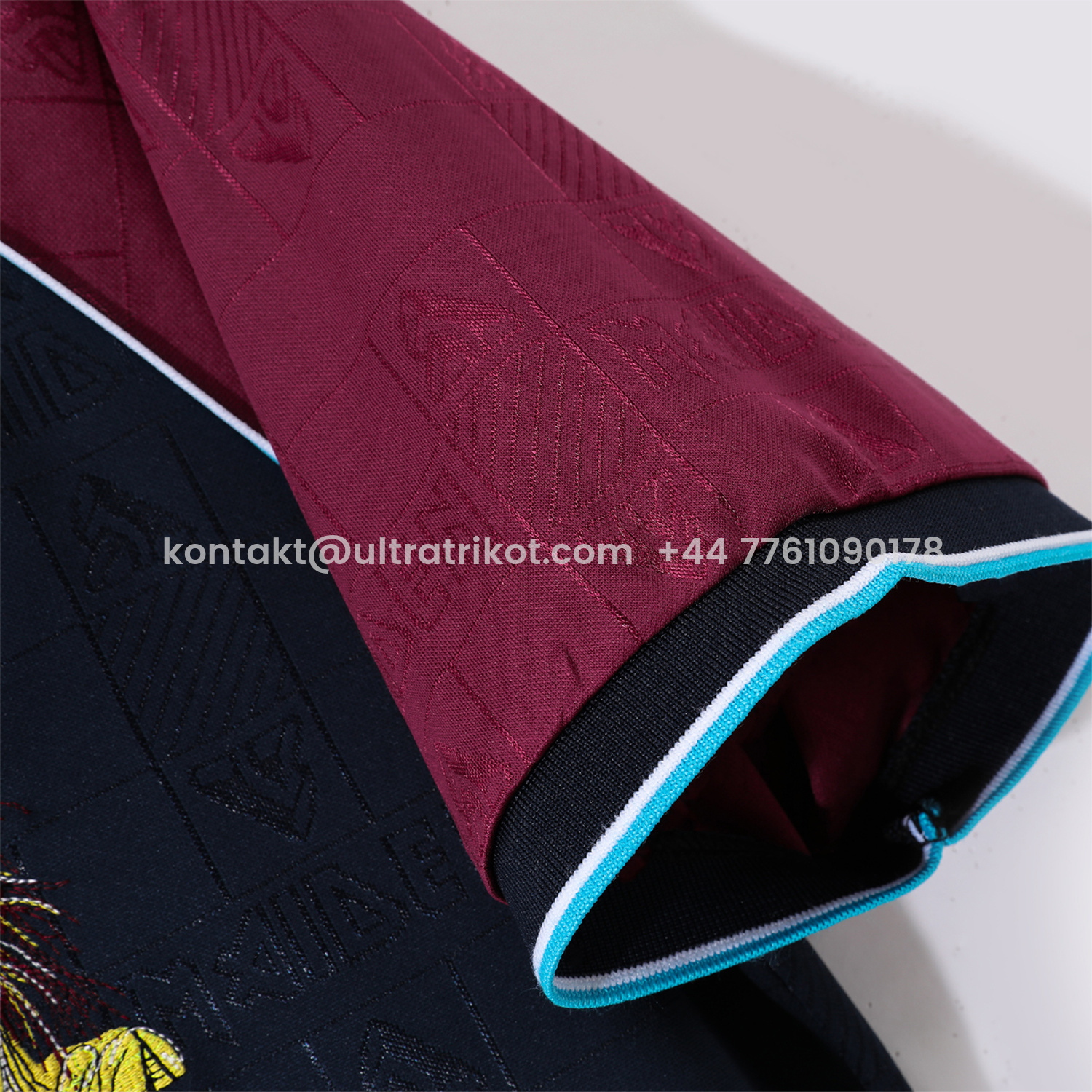 UltraTrikot-Retro West Ham United 1999 Iron Maiden Home Jersey