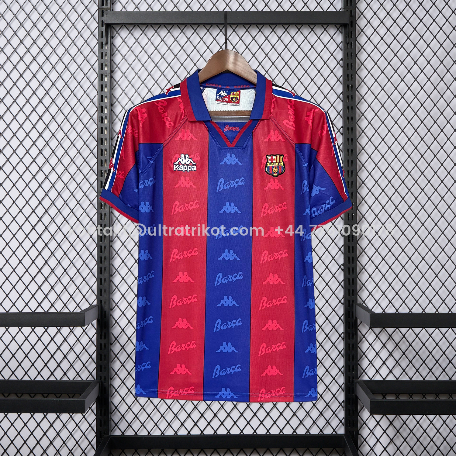 UltraTrikot-Retro Barcelona 1995-97 Home Jersey