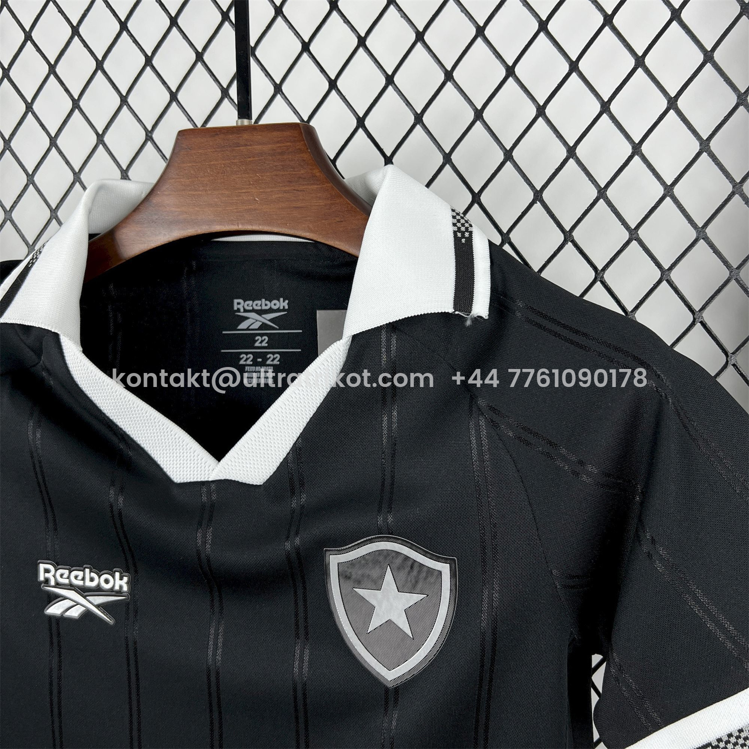 UltraTrikot-Botafogo 25-26 Away Unsponsored Kids Kit