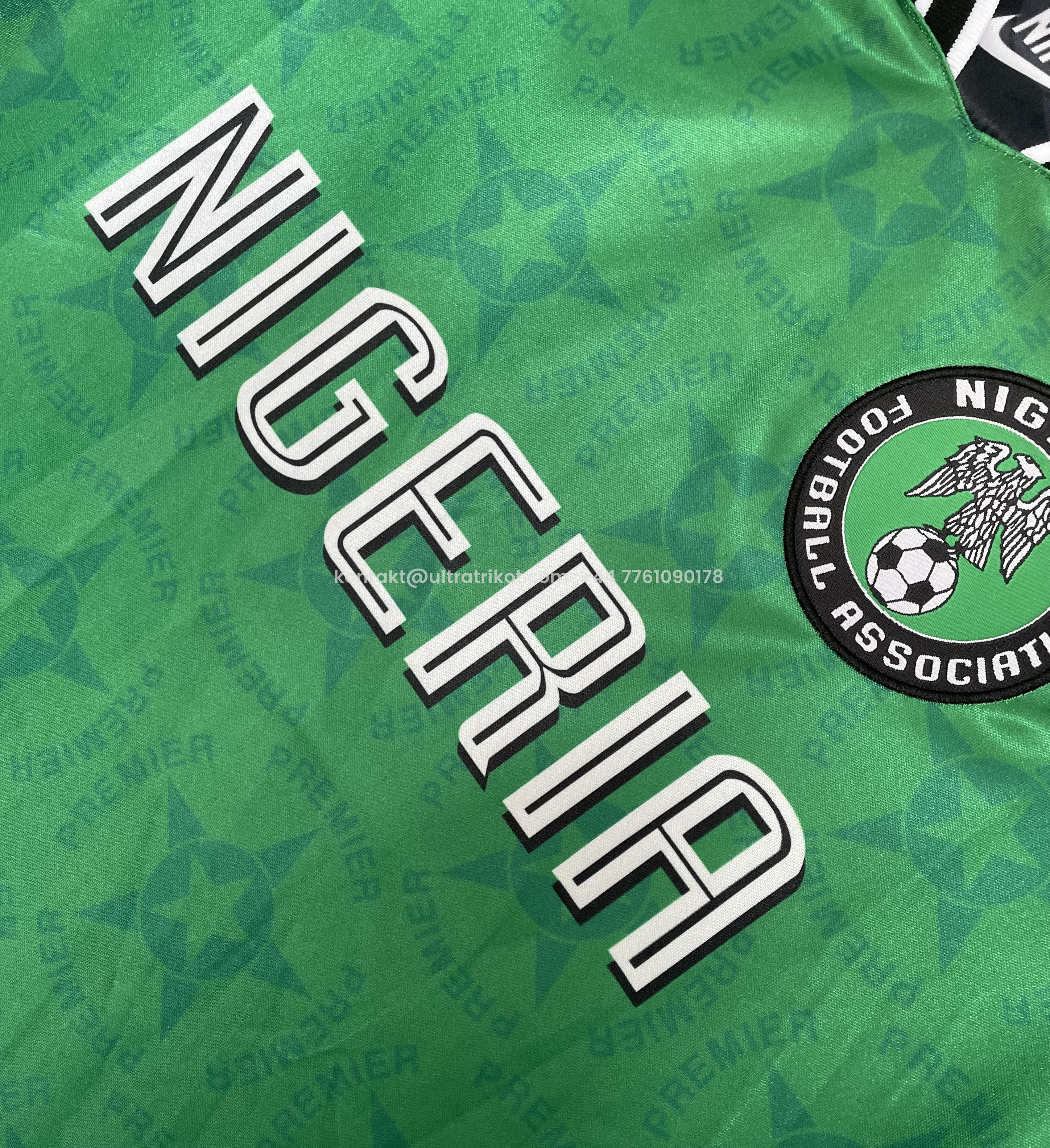 UltraTrikot-Retro Nigeria 1994-95 Home Jersey