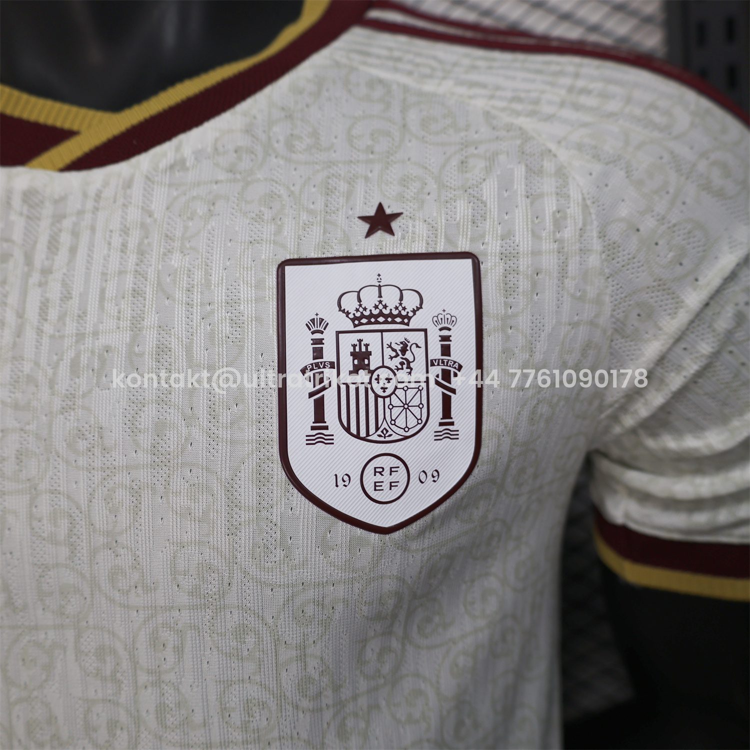 UltraTrikot-Spain 2026 Away White Jersey - Player Version