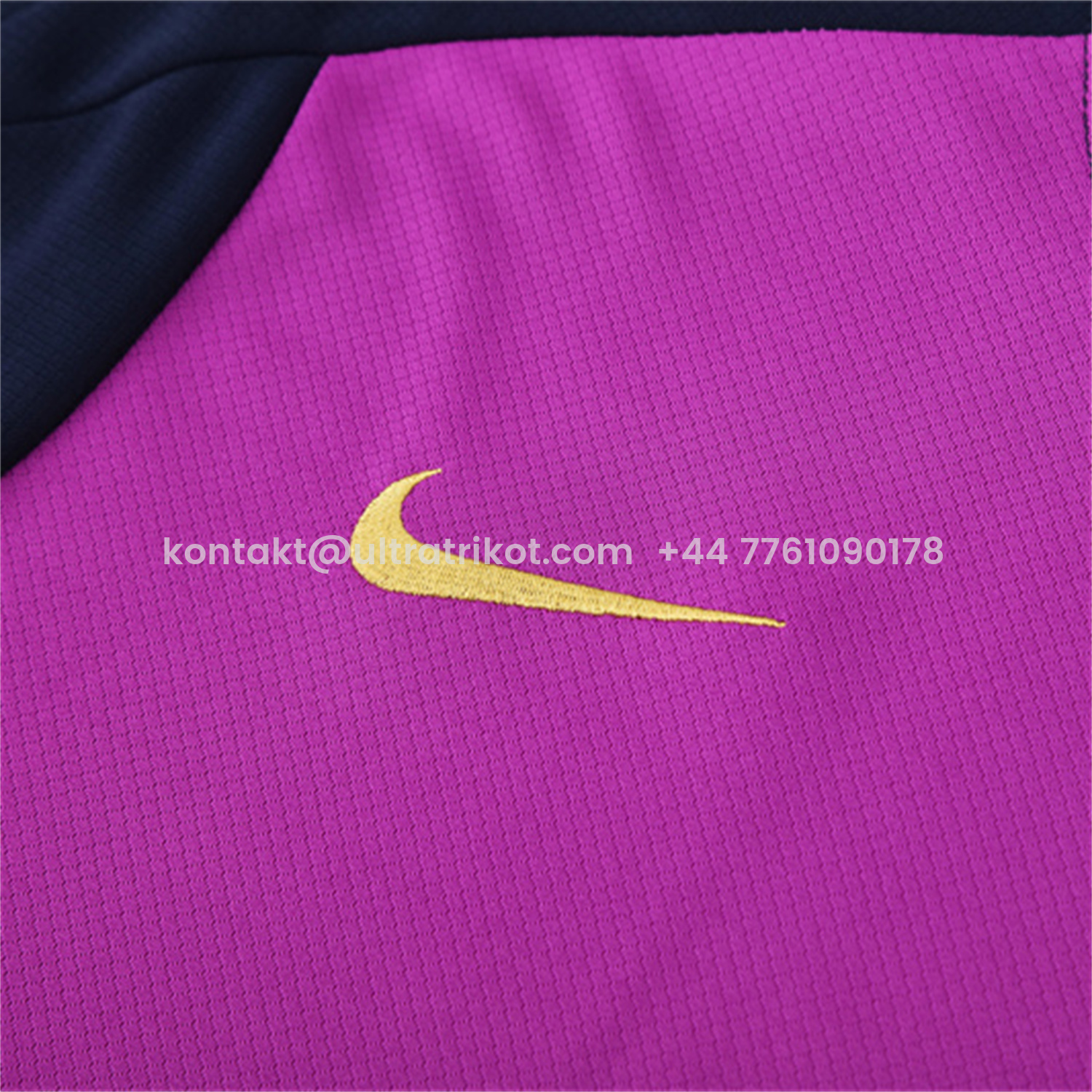 UltraTrikot-Barcelona 25-26 Short-Sleeve Training Set - Purple Top & Deep Blue Shorts