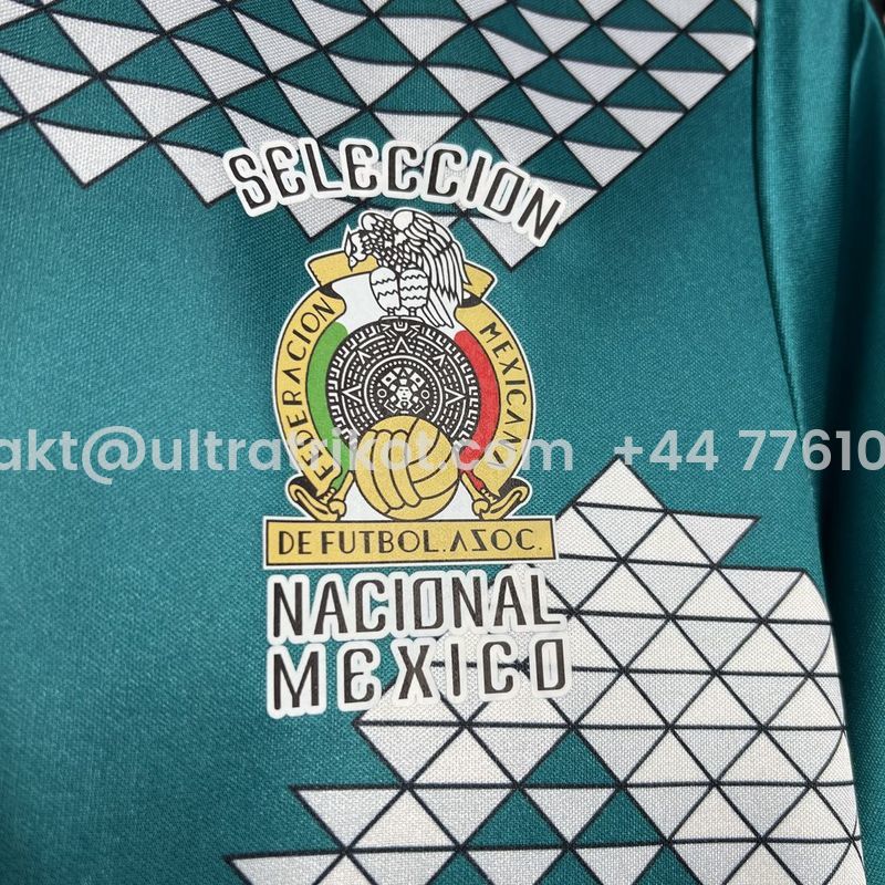 UltraTrikot-Retro Mexico 1990 Home Stadium Jersey