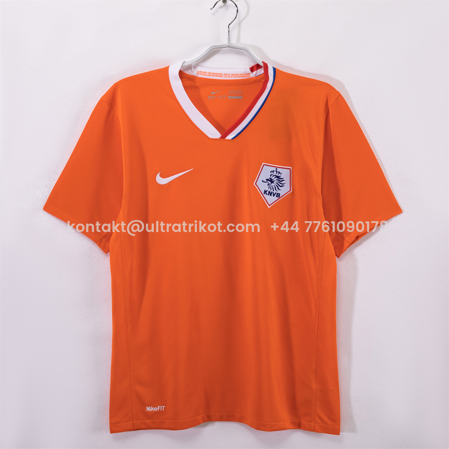 UltraTrikot-Retro Netherlands 2008 Home Jersey